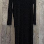 H&M * Mama Maternité Collection Long Sleeve Black Dress Women's Size Small Photo 0