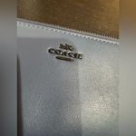 Coach  Sky Blue Leather Wallet Photo 6