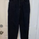 Lee Vintage Black Mom Jeans 80s V Shape Photo 0