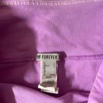 Forever 21 Pinkish Purple Workout Leggings Size L GUC Photo 2