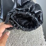 Wild Fable Wild Fable Black Puffer Jacket Shiny Quilted Coat Womens Size L Photo 6