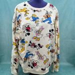 Disney Mickey And Friends Juniors Long Sleeve Graphic Sweatshirt XXL 19 Photo 3