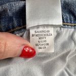 Old Navy Sz 16 Boyfriend Straight Jeans Mid Rise Bleach Spots Light Wash Stretch Photo 10