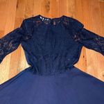 BB Dakota Lace Sheer Back Mini Dress Photo 3