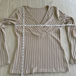 Women’s XL Ribbed Wrap V Photo 4