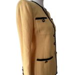 St. John  Collection Vintage Suit 6 Small Set Classic Blazer Skirt Jacket Knit Photo 4