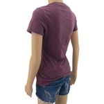 Aeropostale MEDIUM Purple Aero NYC Spellout Tee Shirt T-Shirt Top Classic Crew Photo 4