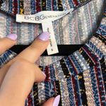 BCBGeneration Short Sleeve Stripe Design Dress Photo 3