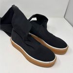 Free People 36 US 5.5-6 Outer Limits Thigh High Black Stretch Boots Over Knee Photo 1