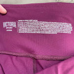 Victoria's Secret Sport Maroon Capri Biker Shorts With Mesh Detailing Size Large Photo 5