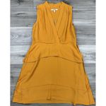 Derek Lam  10‎ CROSBY Yellow Saffron Tiered Dress Sleeveless Silk Blend Sz 4 $550 Photo 3