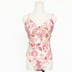 Seafolly  Floral Drawstring Keyhole One Piece Swimsuit Photo 1