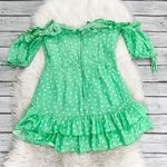 Finders Keepers  Green Wildflower Off the shoulder mini dress Photo 4