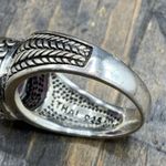 Sterling Silver BARSE  Purple Turquoise Cocktail Ring w Bronze Accent Sz 6 NWT Photo 2