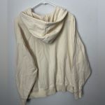 Playboy Pacsun  Zip-Up Hoodie light yellow w pink bunny oversized medium Photo 2