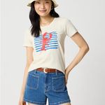 J.Crew | Lobster Stripe Graphic Tee | 3X Photo 0