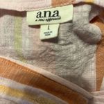 a.n.a  White Cream Sleeveless Boxy Crop Tank Top Photo 2
