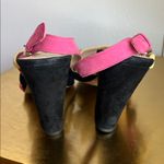 Botkier Burlier Seta Suede Multicolor Colorful Strappy Heels Photo 6