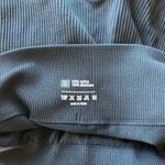 Women’s ribbed black workout shorts and sports bra set Photo 5