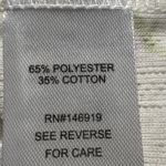 Freshman 1996 Floral Print Corset Tank Top Ribbed Knit White Cute Cottagecore L Size L Photo 3