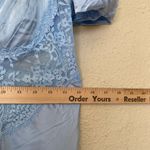 House Of CB  L D-DD ‎ 'Rafaela' Soft Blue & Pure Silk Lace Maxi Dress NWOT $285 Photo 8