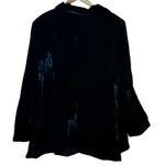 PowerSutra Velour Velvet Finnish‎ Jacket Women Sz 11XL Black Office Holiday New Photo 2