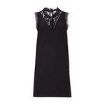 Ted Baker New Women's Chharis Gorgeous Lace Mock Neck Dress Black Photo 11