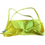 Wild Fable Women's Yellow and Pink Crochet Bralette Bikini Top - Size XS - NWT Photo 6