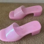 Barbie x Forever 21 Jelly Slides Size 7 Photo 5