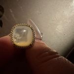 Jupiter Women's Natural Gemstone Mother of Pearl Ring Gold Size 6 Photo 6