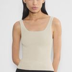 Aritzia 's Babaton Sculpt Knit Squareneck Tank Top Photo 0
