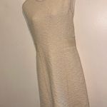 Rebecca Taylor Crew Neck Mini Dress Size: M | US 8 Color: Cream 🆕 Retail $475 Photo 12