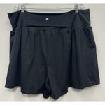 Halara  Softlyzero Airy Shorts Black 3X Long Super High Waisted Cool Touch Yoga Photo 1