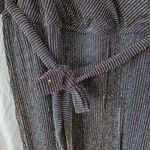 Torrid Size 3 Black Gold Glitter Knit Suprlice Jumpsuit Photo 3