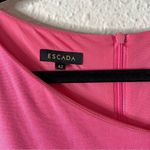 Escada Barbie Pink Sheath Dress Size 42 Photo 4