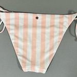 Victoria's Secret Victoria’s Secret Pastel Pink White Striped String Bikini Bathing Suit Swimsuit Swimwear Swim Bottoms Size S 👙🤍 Photo 3