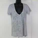 Hurley ladies  v-neck tee shirt size L Photo 0