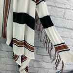 Amuse Society  Fringe Open Front Waterfall Cardigan XS NWT Photo 4