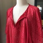 Cacique  Perforated Swim Cover Up 18 20 Photo 1