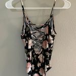 American Eagle Soft & Sexy  Ribbed Floral Bodysuit Photo 3