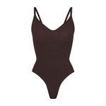 SKIMS  Sculpting Brief Bodysuit  Shapewear Espresso  NWOT size S Photo 2