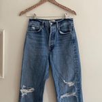 AGOLDE 90's Mid Rise Loose Straight Jeans in Streamline Size 24 Photo 6