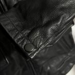Coach Women’s  Black Leather Jacket Photo 10