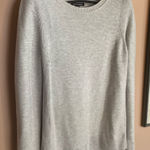 Hilary Radley  Light Gray Women's Sweater Photo 0