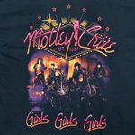 Motley Crue Girls Girls Girls Heavy Metal Band T-Shirt Size Extra Large Photo 1