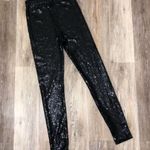 WAYF Logan Black Sequin Leggings Size XS NWT Photo 4