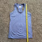 Athleta periwinkle blue racerback tank top size XS Photo 6