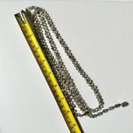 Laguna long grey Aurora borealis crystal necklace Gray Photo 6