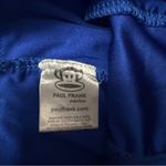 Paul Frank  Blue Velour Track Pants with Stripes size Large Photo 4