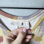 LOGO By Lori Goldstein LOGO Lori Goldsein Sleeveless Maxi Dress Multicolor Womens US size M Photo 3